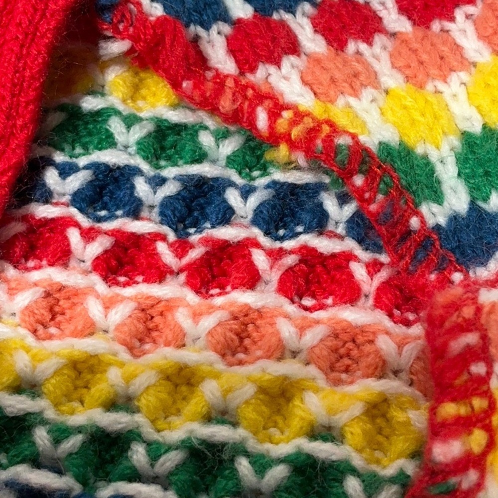 Colorful Striped Knit Sweater - Picture 8 of 9